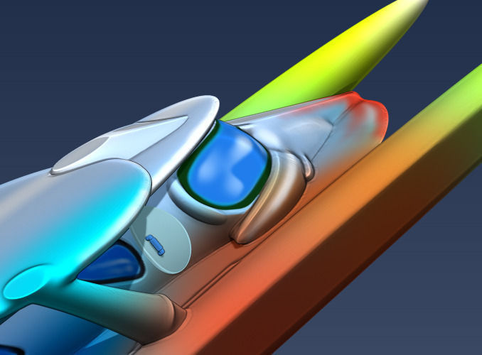 Thrust hovercraft Free 3D model_17