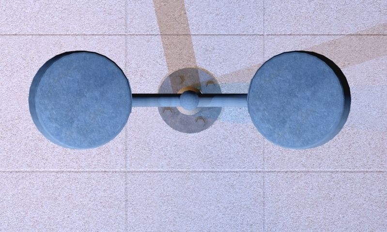 light-small-double-pedestrian street lamp 3D model_2