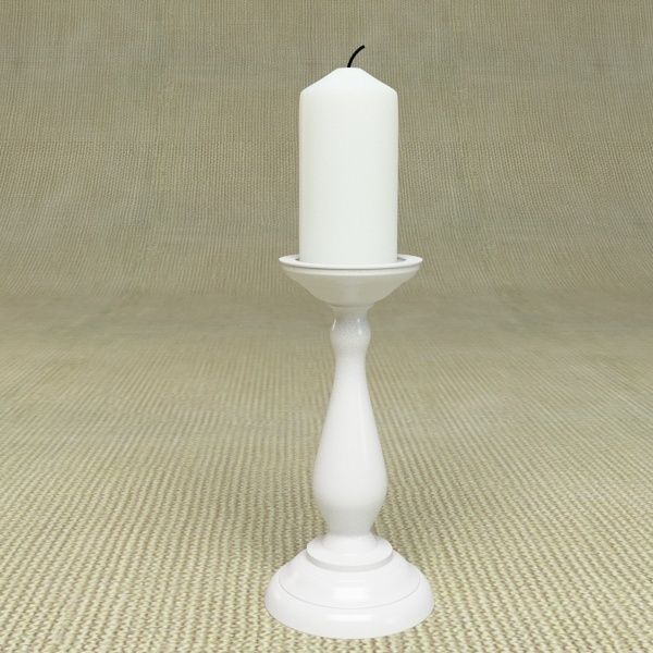 Ceramic Candlestick 3D model_6