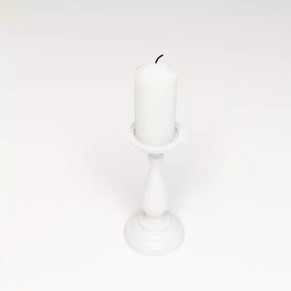 Ceramic Candlestick 3D model_0