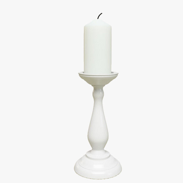 Ceramic Candlestick 3D model_4