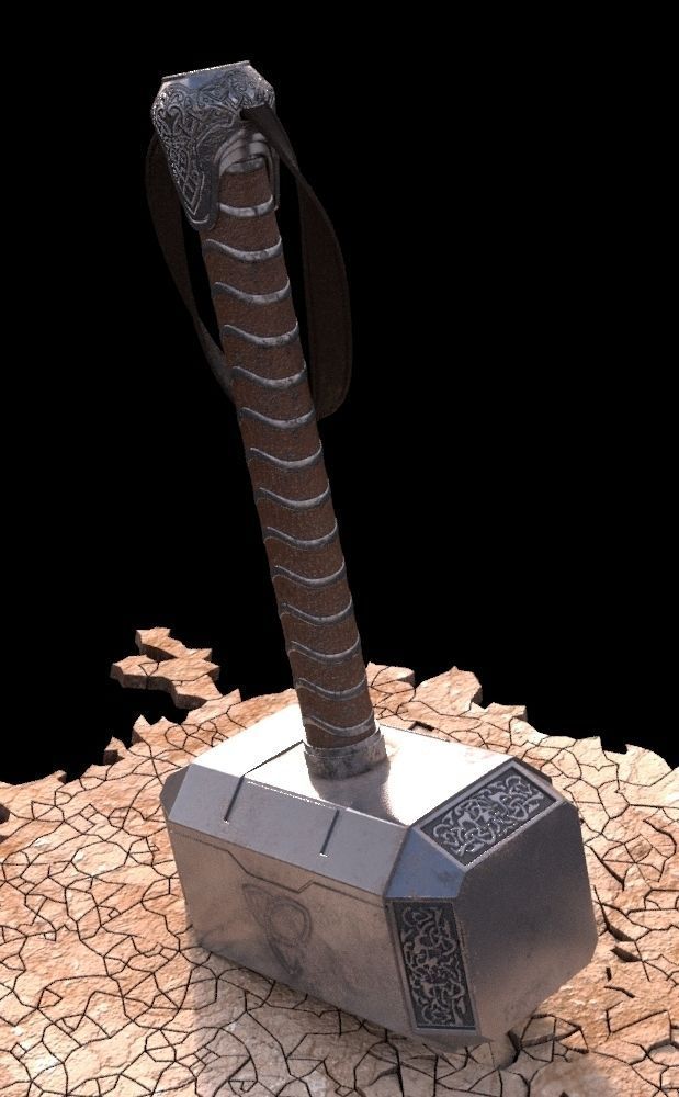 Hammer of Thor 3D model_3