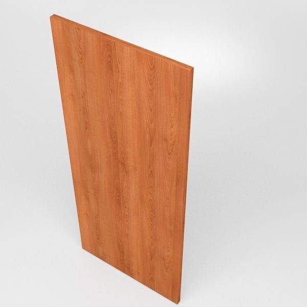 Panel Door 3D model_2