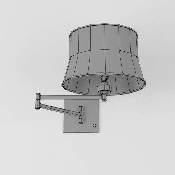 Wall Lamp 3D model_7