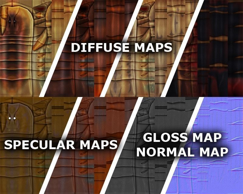 Animated Scorpion Low-poly 3D model_9