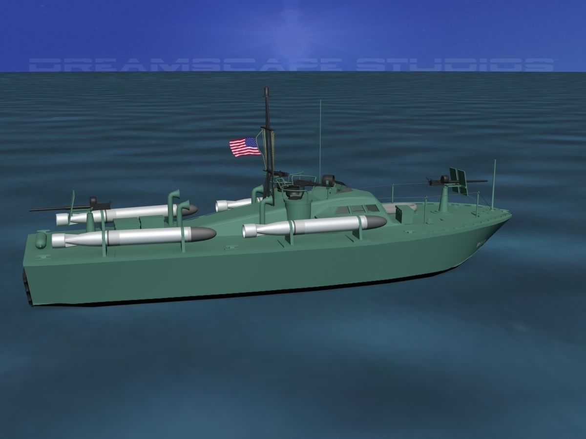 Patrol Torpedo Boat PT59 3D model_4