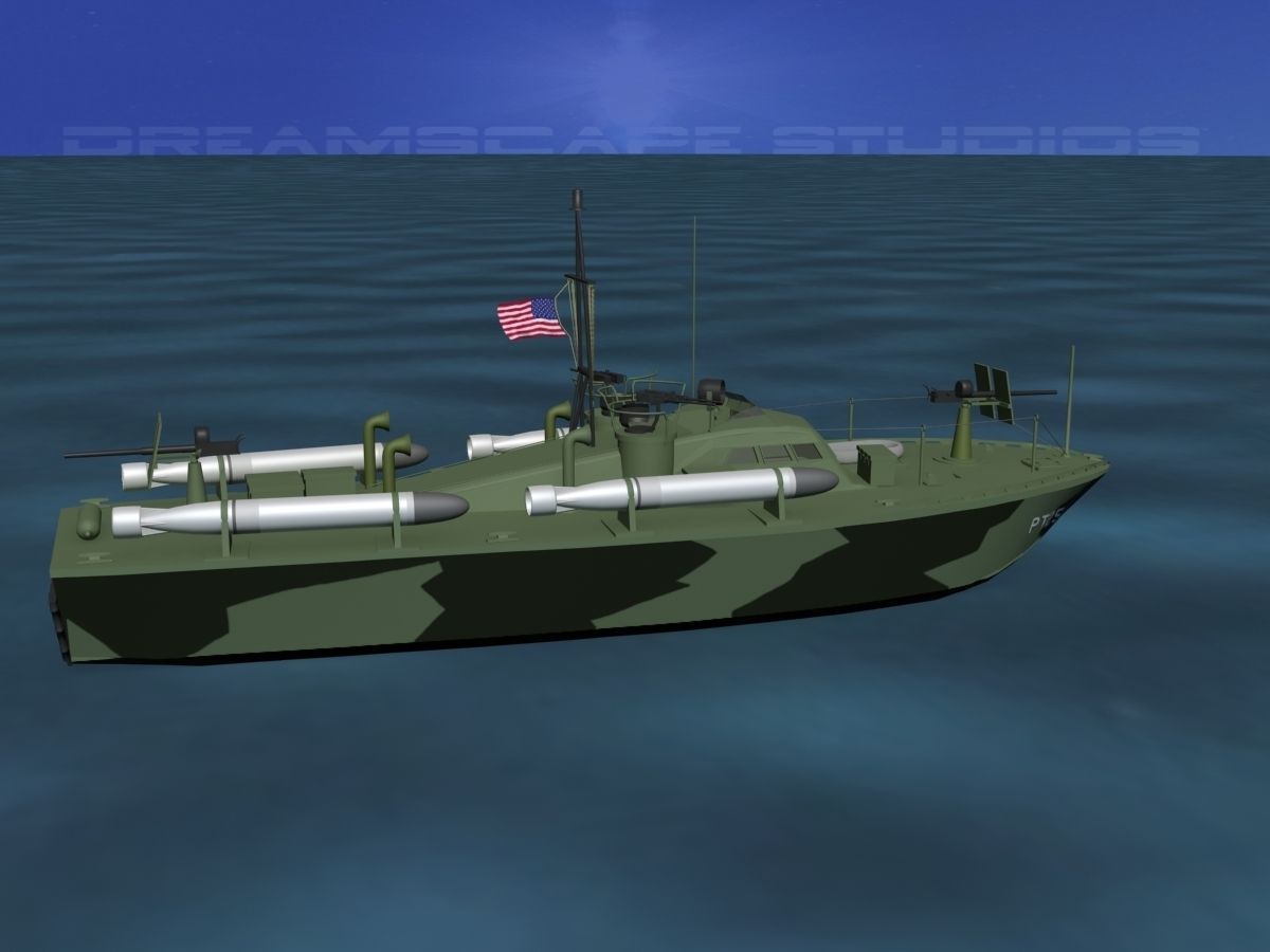 Patrol Torpedo Boat PT252 3D model_4