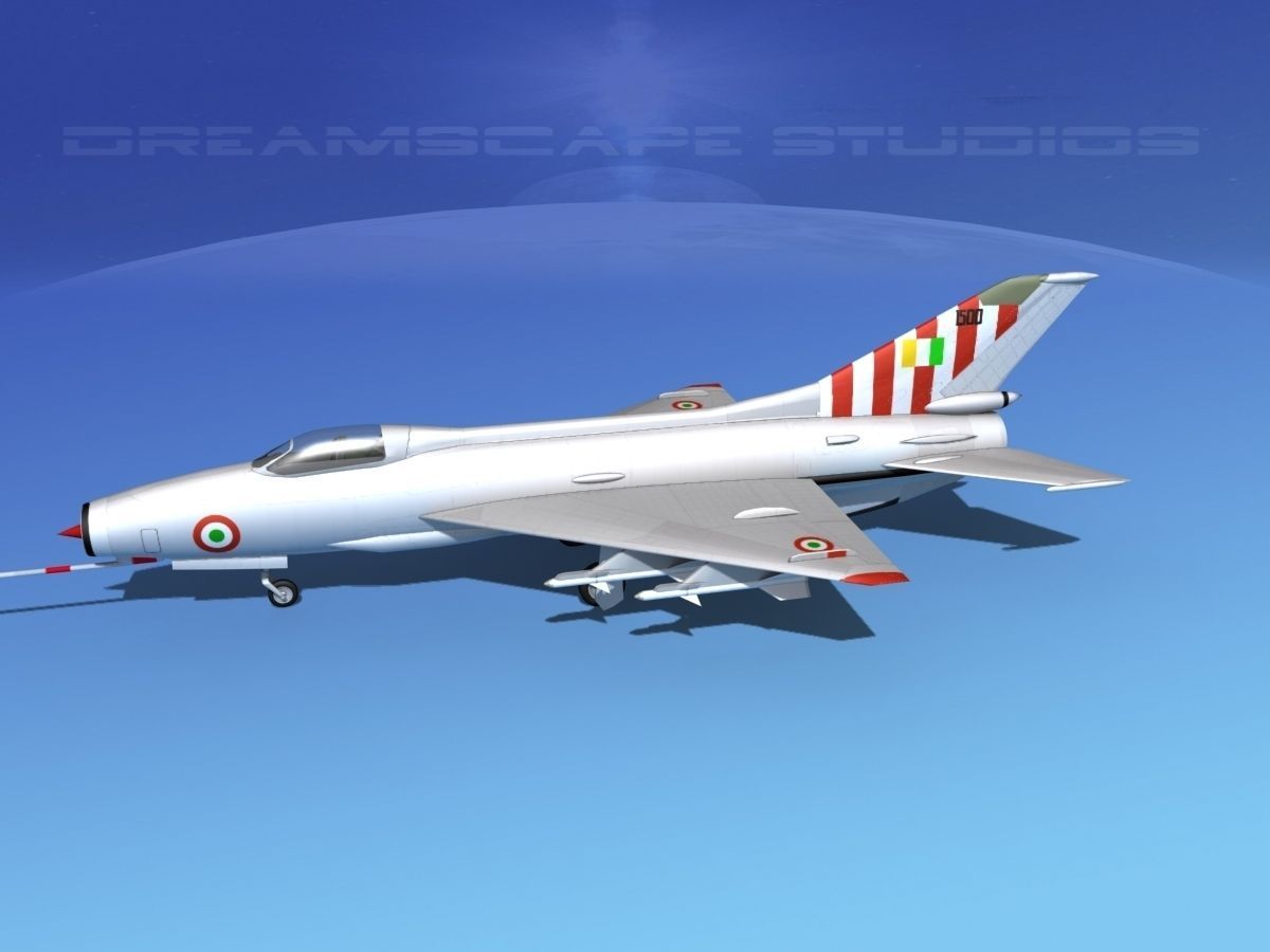 MIG-21 Fishbed V03 3D model_9