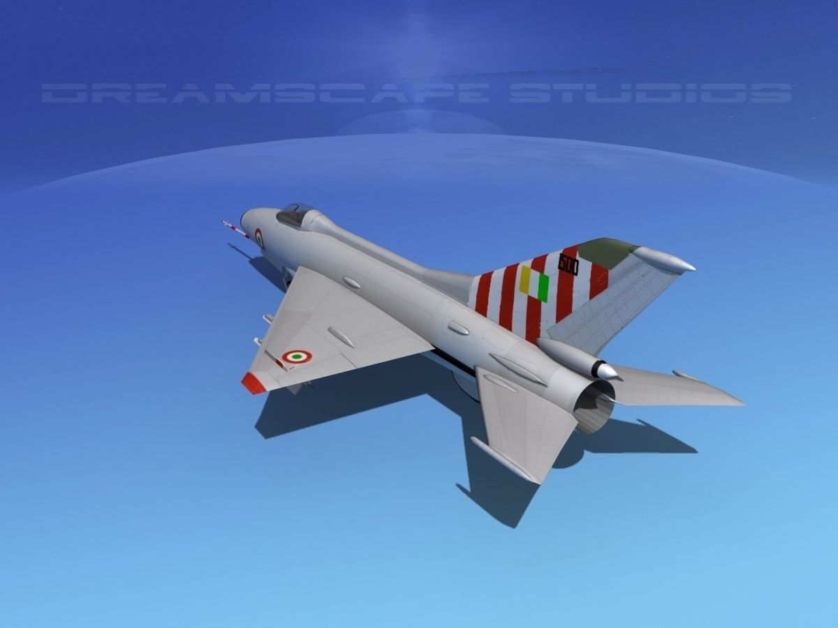 MIG-21 Fishbed V03 3D model_7