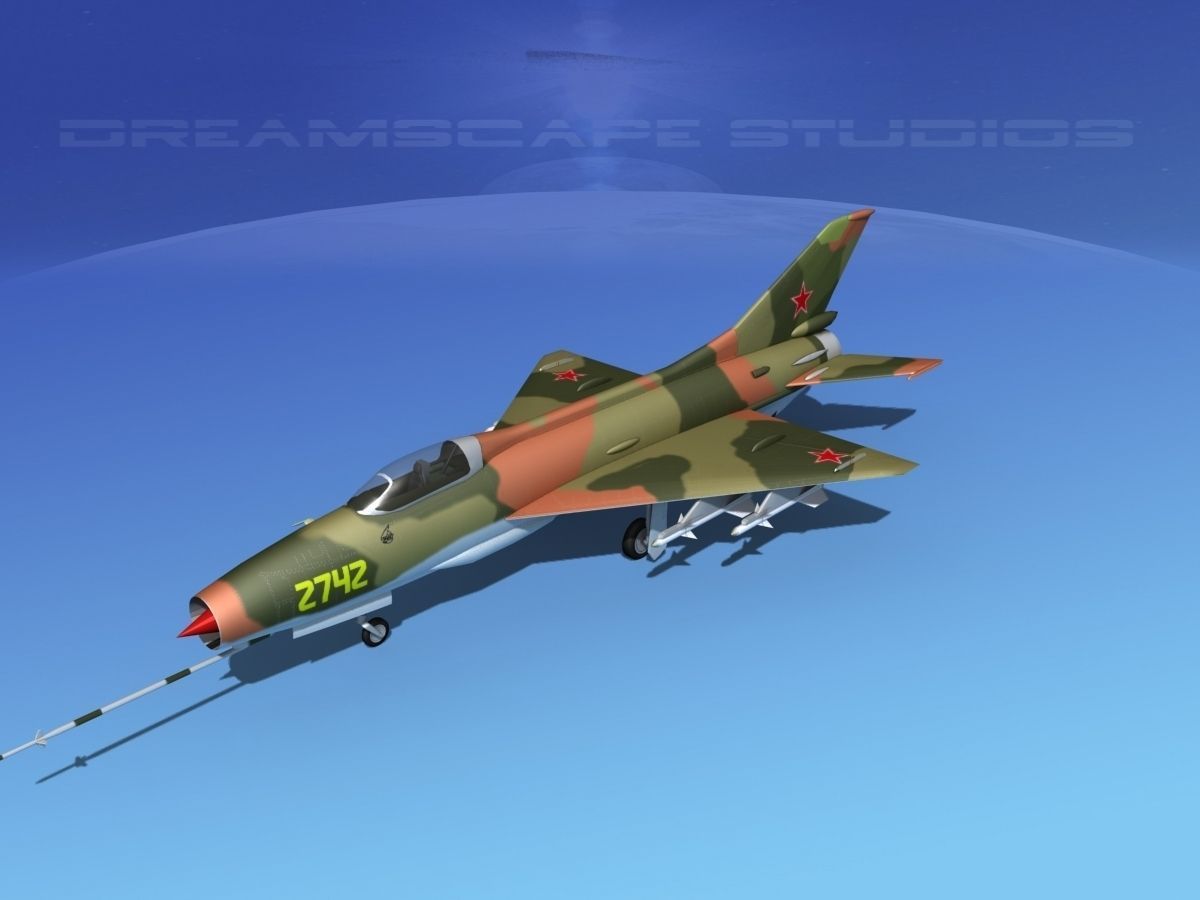 MIG-21 Fishbed V06 3D model_10