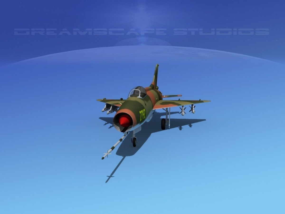 MIG-21 Fishbed V06 3D model_1