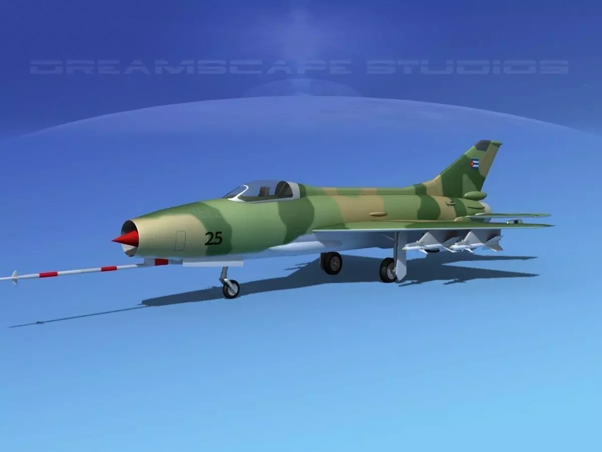 MIG-21 Fishbed V10 3D model_0