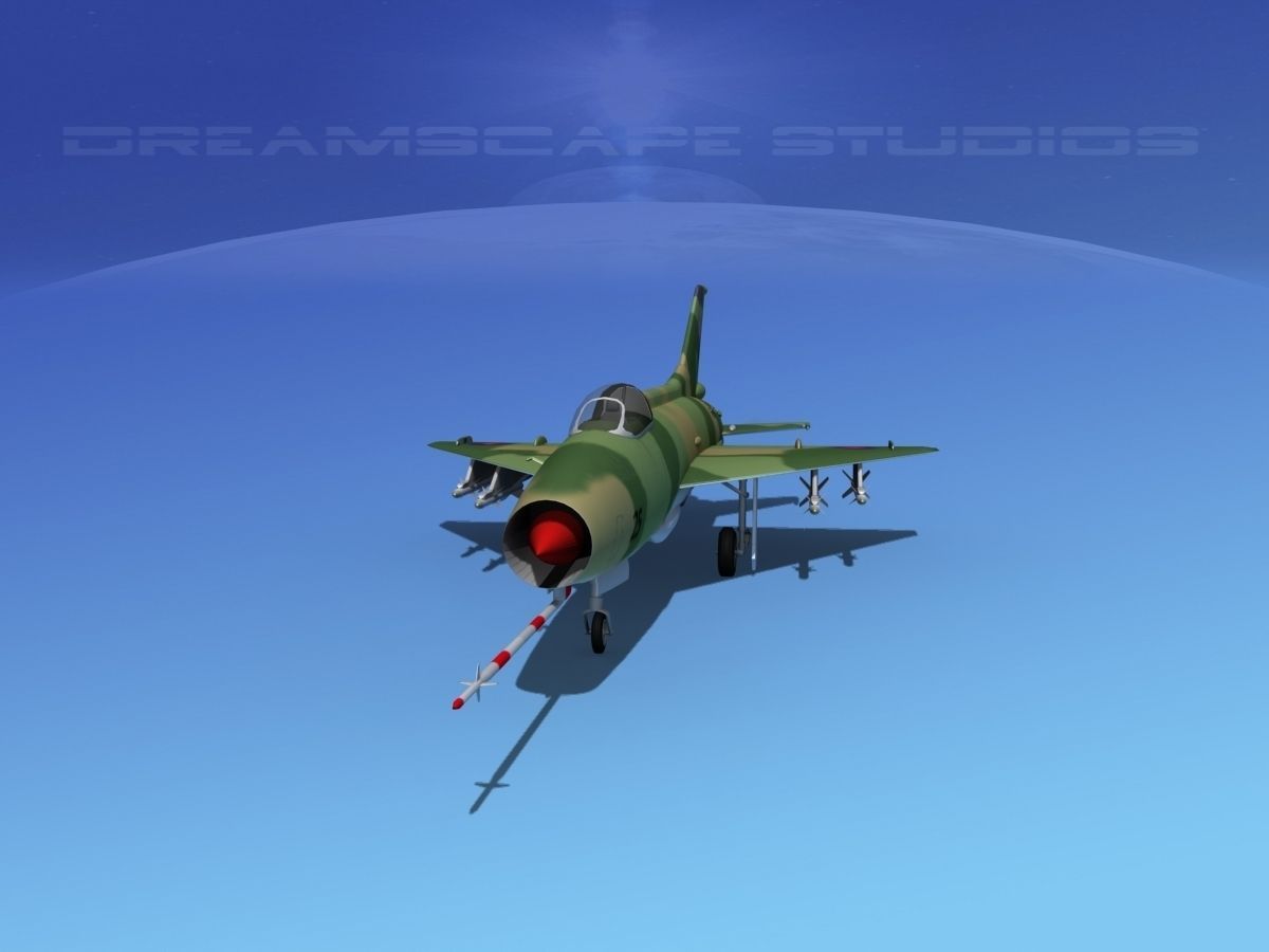 MIG-21 Fishbed V10 3D model_1