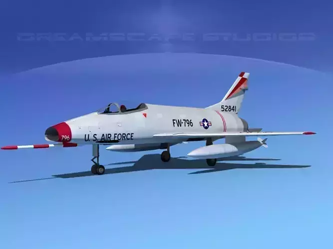 North American F-100D Super Sabre V10 USAF