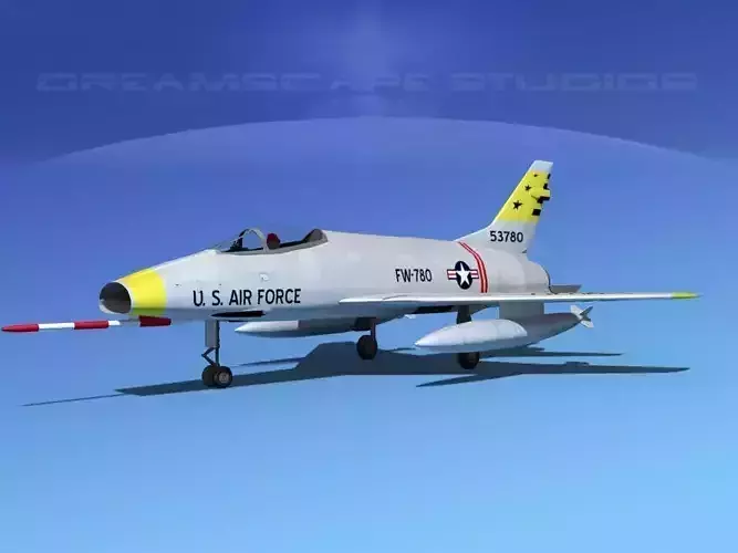North American F-100D Super Sabre V13 USAF