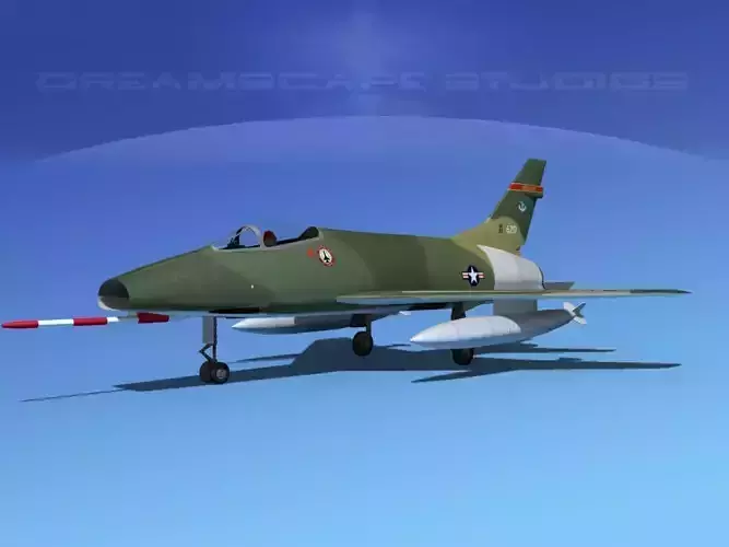 North American F-100E  Super Sabre MoNG