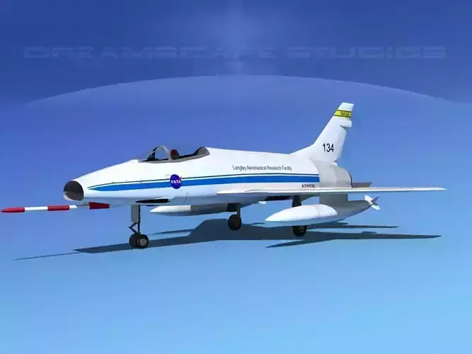 North American F-100E  Super Sabre NASA