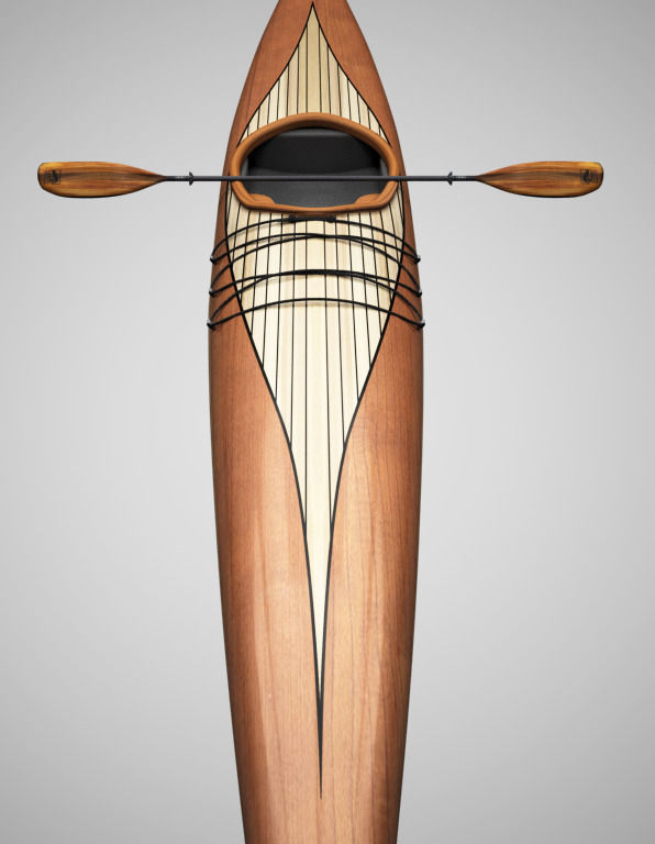 Guillemot kayak 3D model_6