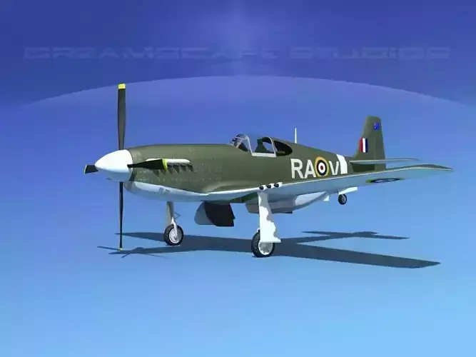 North American Mustang X RAAF V01