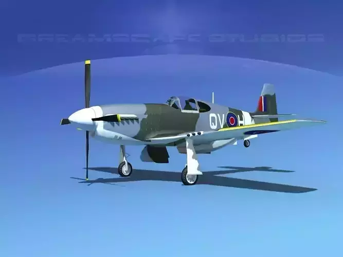 North American Mustang X RAF V02