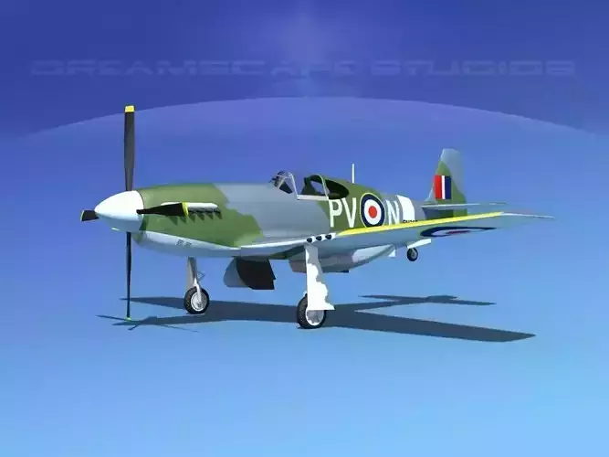 North American Mustang X RAF V03