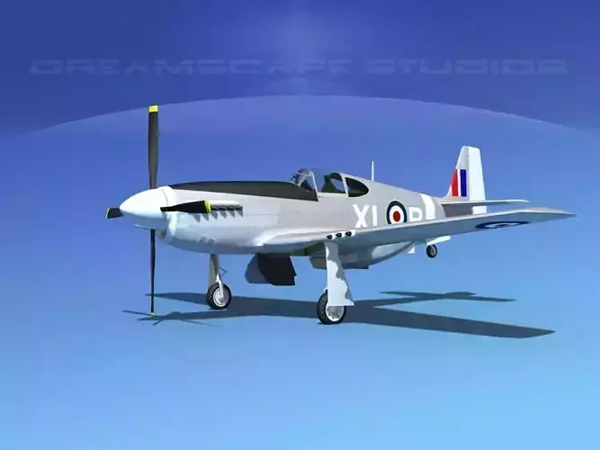 North American Mustang X RAF V08