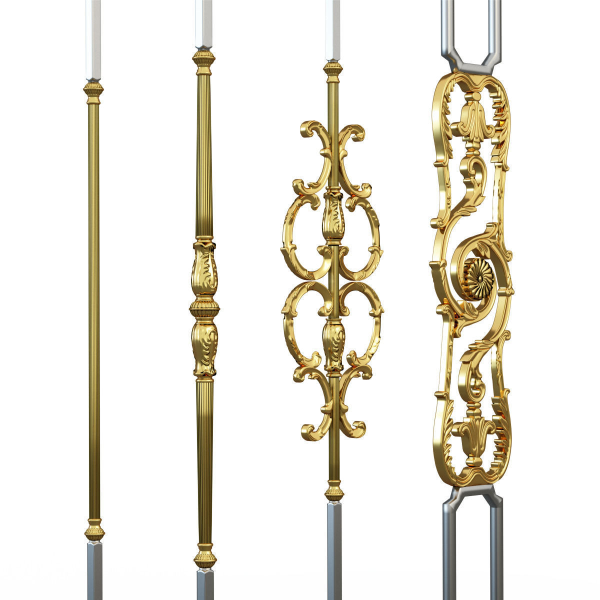 Grande forge Royal 3D model_1