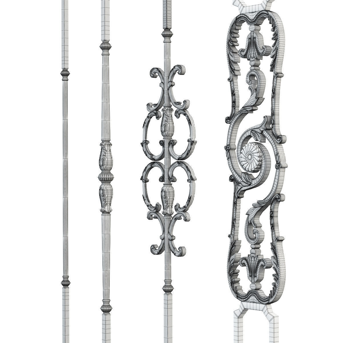 Grande forge Royal 3D model_4