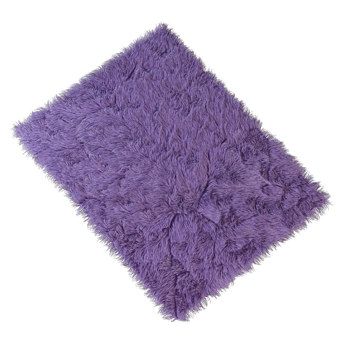 Carpet fur rug 3D model_2