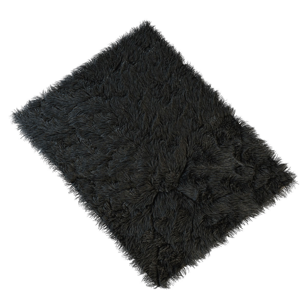Carpet fur rug 3D model_5