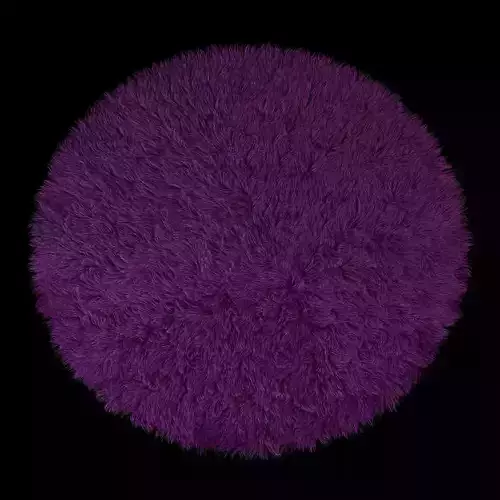 Round carpet