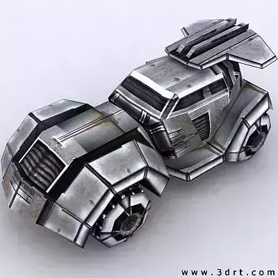 3DRT - Sci- Fi Forces - Jeep 5 
