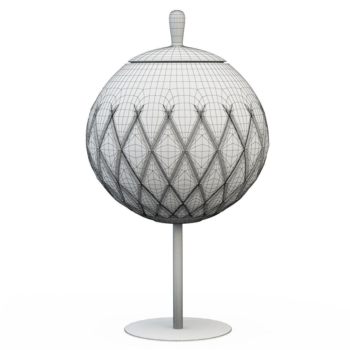 Table Lamp Baccarat SFERA LAMP 3D model_4