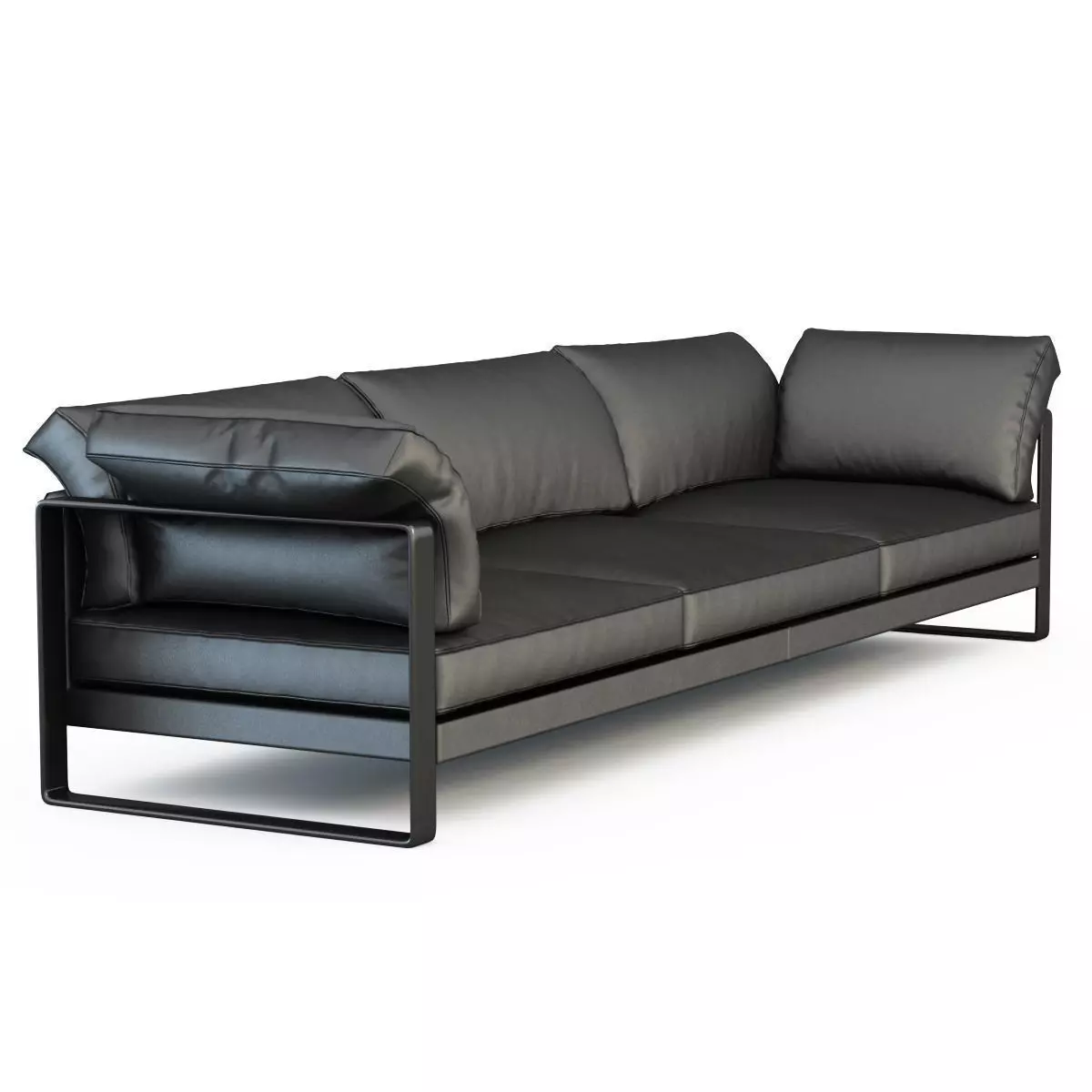 Triple sofa Phan - Matteograssi 3D model_0