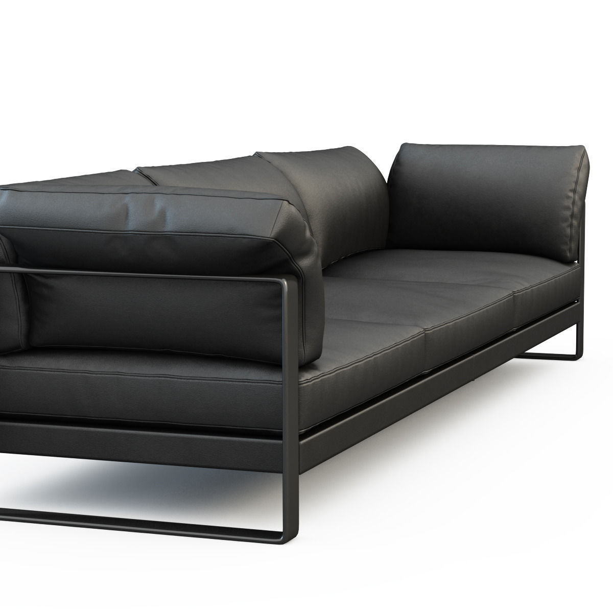 Triple sofa Phan - Matteograssi 3D model_1