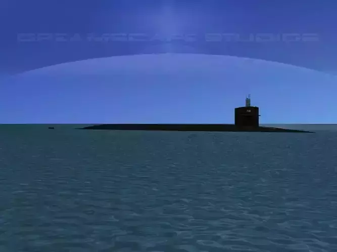 Ohio Class USS Henry M Jackson SSBN-730 3D model