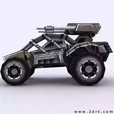 3DRT - Sci - Fi Forces - Jeep 3 
