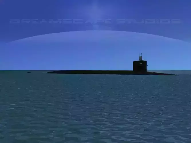 Ohio Class USS Tennessee SSBN-734