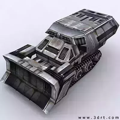 3DRT - Sci-Fi Forces - Engineering Vehicle 