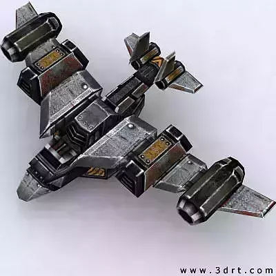 3DRT - Sci-Fi Forces - Bomber 2 