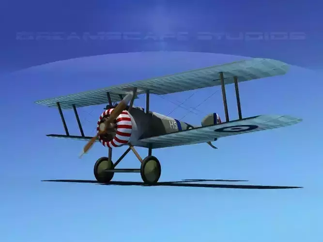 Sopwith Camel 3D model