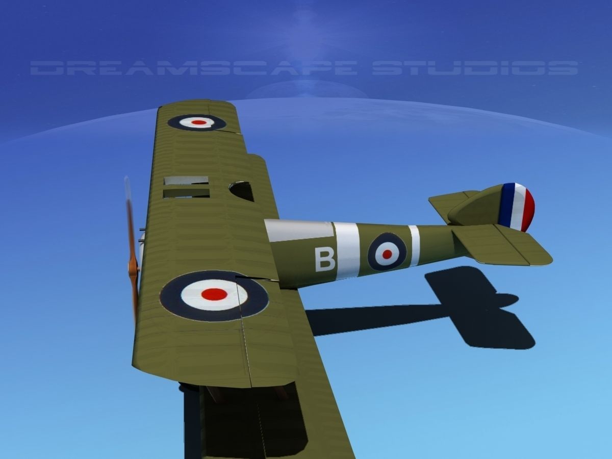Sopwith Camel 3D model_10