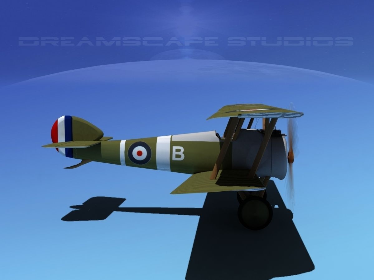 Sopwith Camel 3D model_4