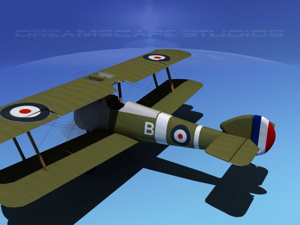 Sopwith Camel 3D model_8