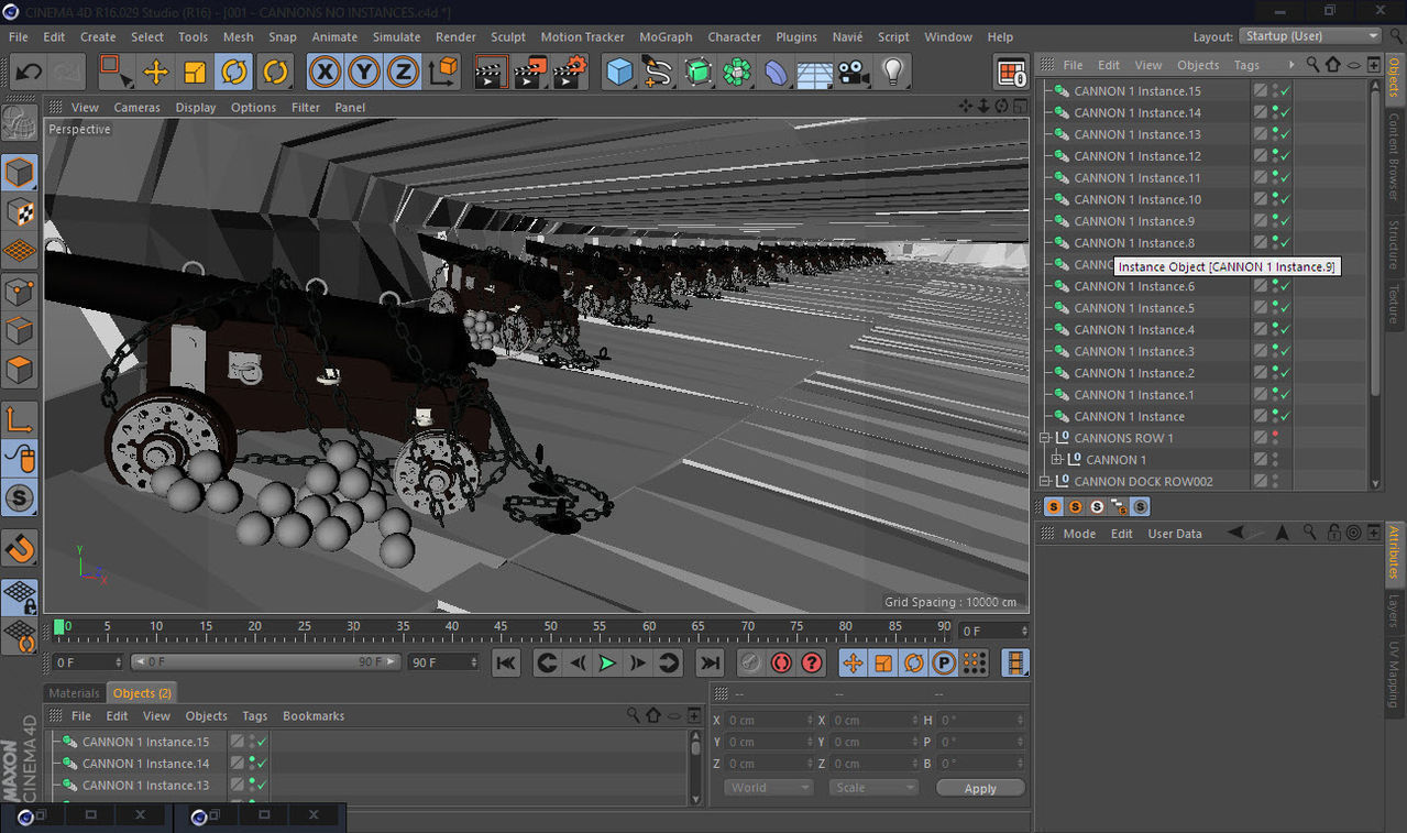 CINEMA4D - The Souls Ship 3D model_1