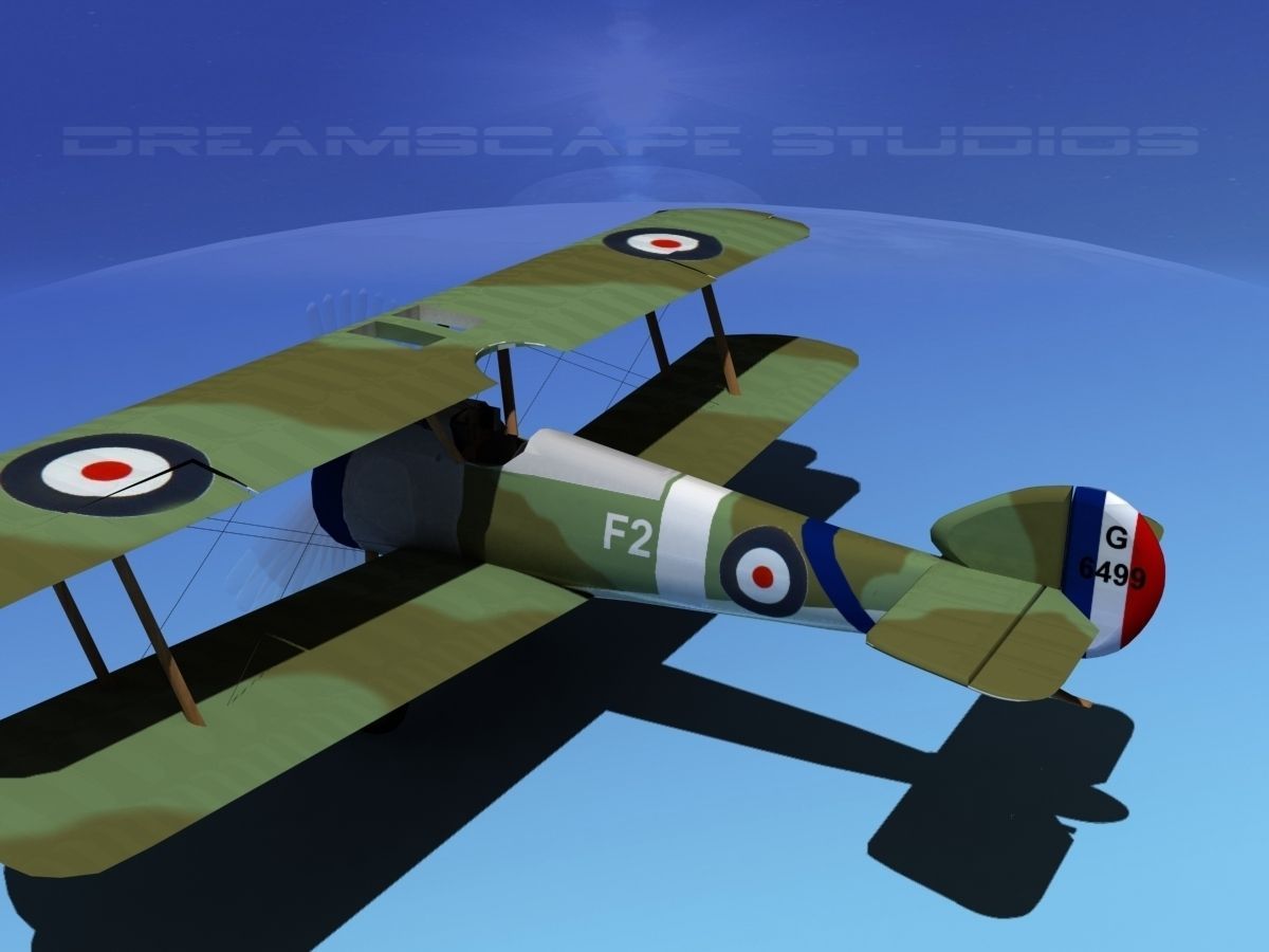 Sopwith Camel 3D model_8