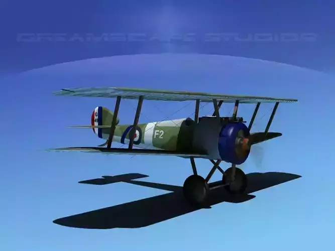 Sopwith Camel 3D model
