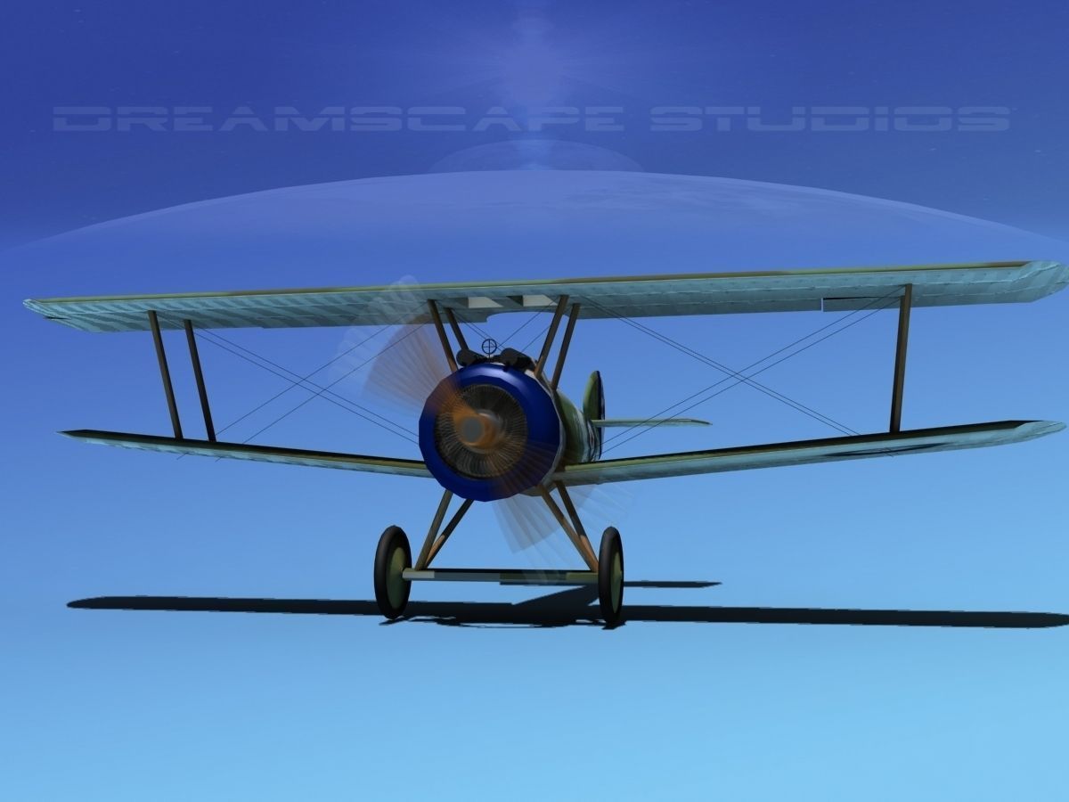 Sopwith Camel 3D model_2