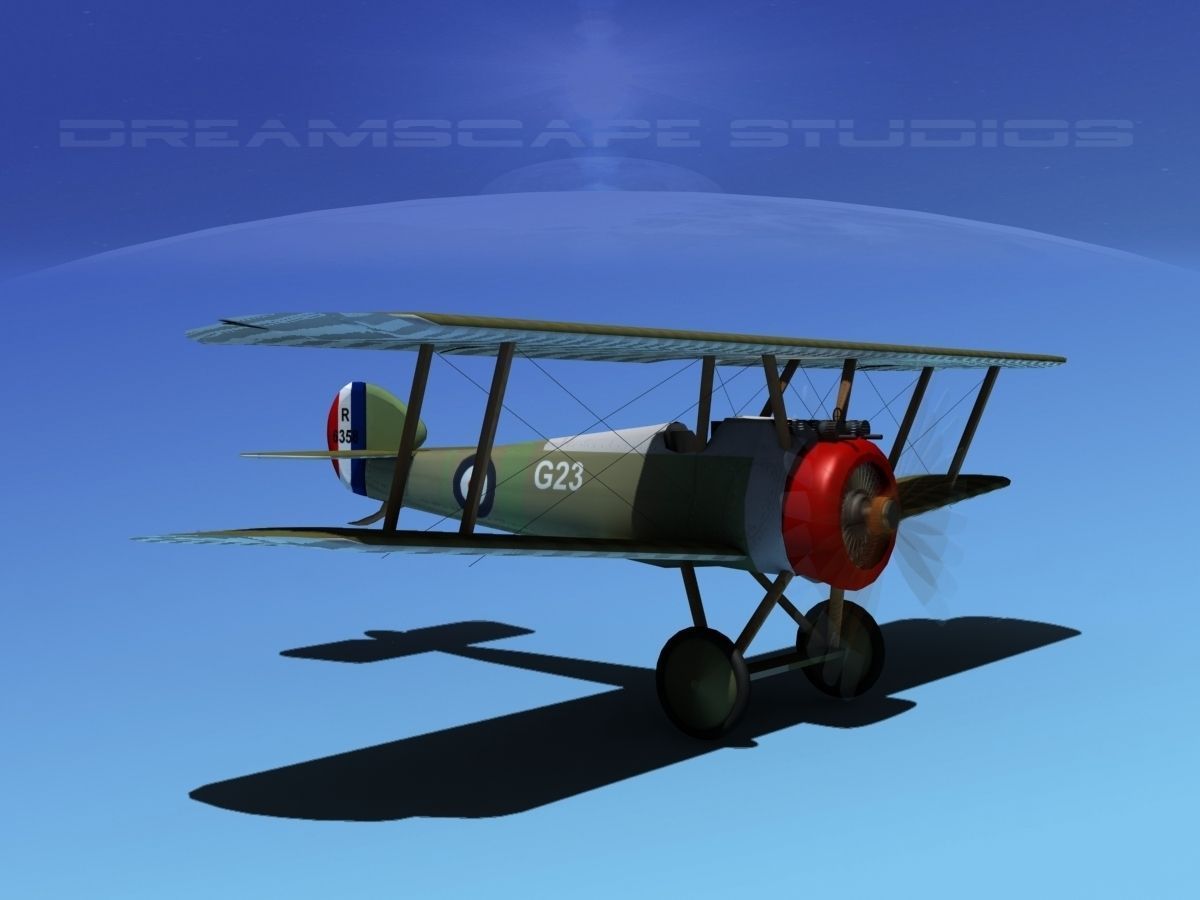Sopwith Camel 3D model_3