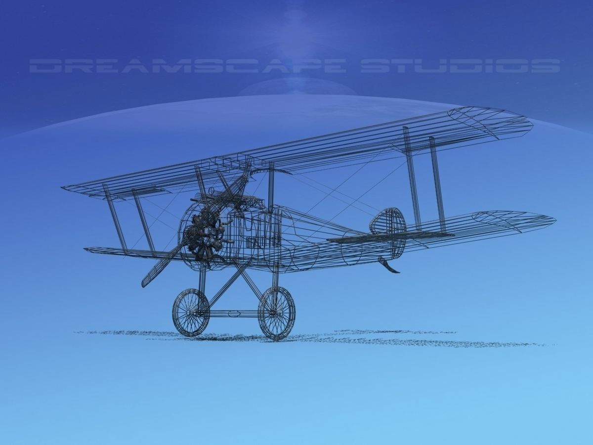 Sopwith Camel 3D model_11